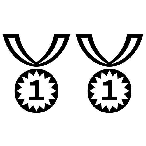 🥇🥇 Emoji Domain black and white Symbola rendering
